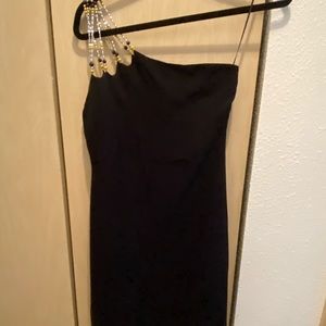 DVF Little Black Dress Size 0 New With Tags